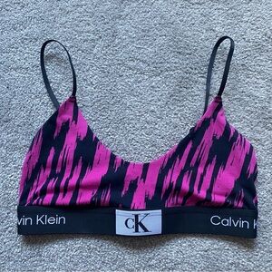 Calvin Klein Pink Bralette
